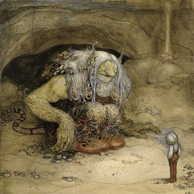 The Troll and the Boy by John Bauer